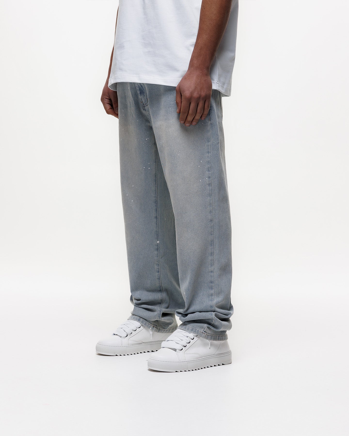 MAGIRI Core Painted Straight Blue Jeans